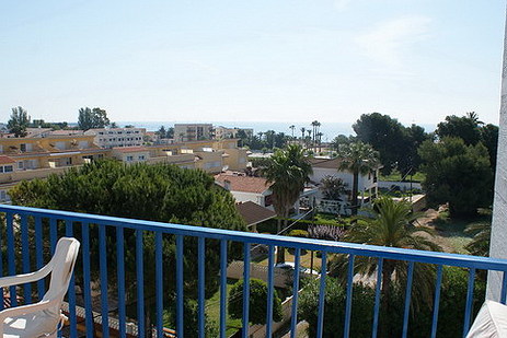 VISTA FRONTAL AL MAR, apartamento Torremar en Benicarló